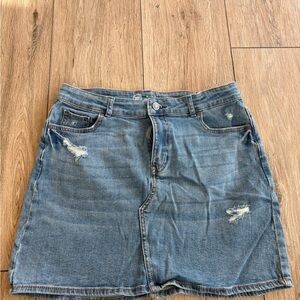 Kids/Youth Denim Skirt Wonder Nation XL 14/16